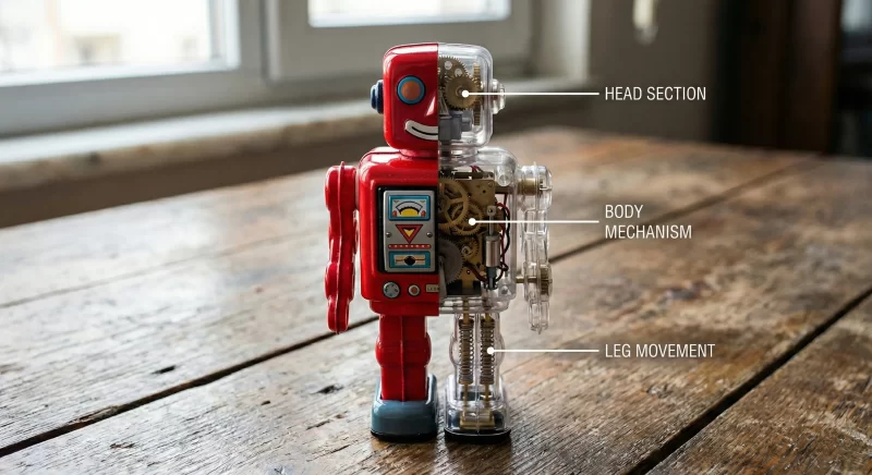 Анатомия механической игрушки