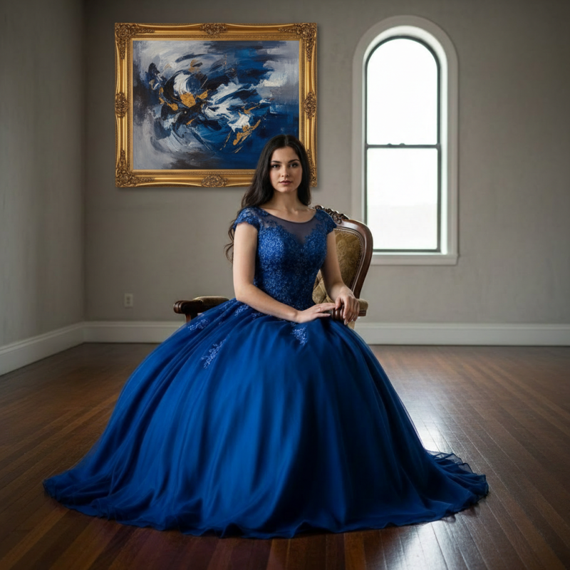 добавить большую картину с абстракцией