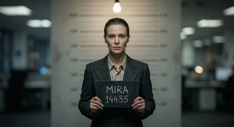 Фотография в полицейском участке