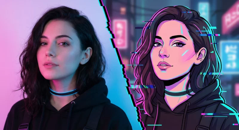 Неоновая Муза Киберпанка