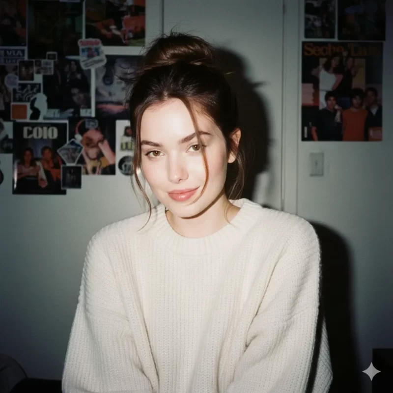 Портрет в стиле 1990-х