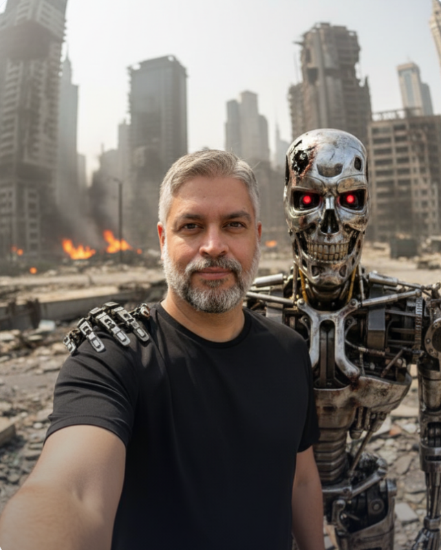 Селфи с Терминатором