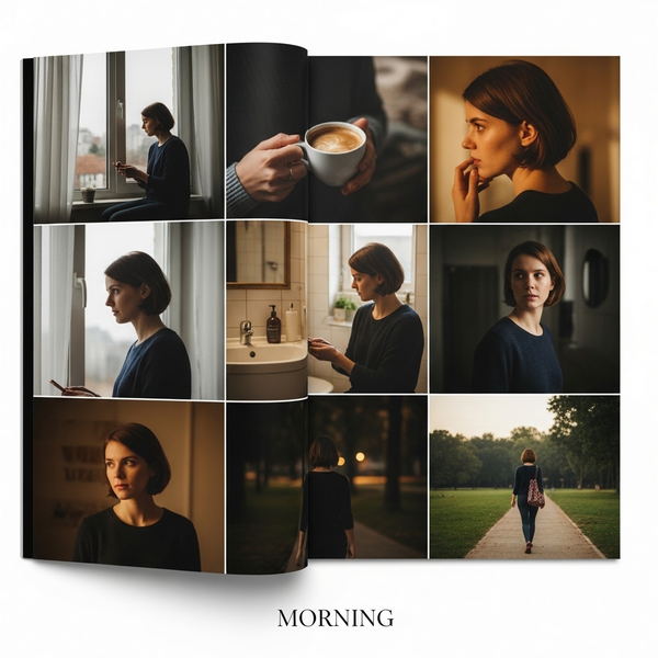 Динамичный коллаж или раскадровка