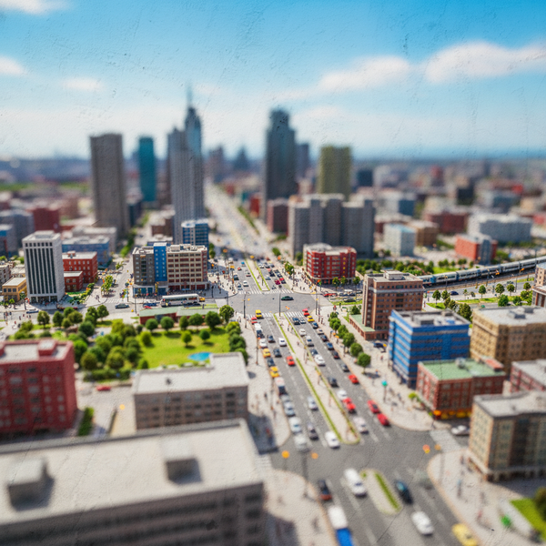 Имитация tilt-shift