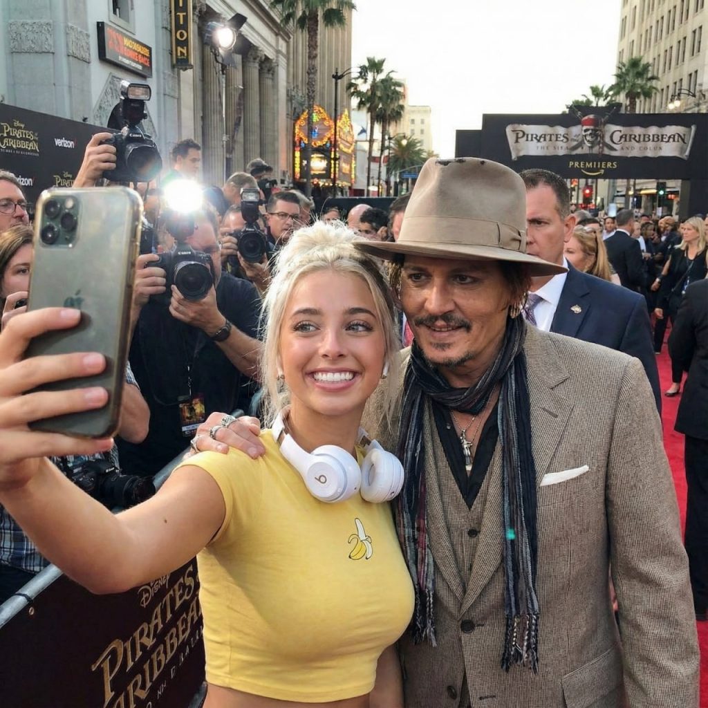 Делаем фото со звездой 4