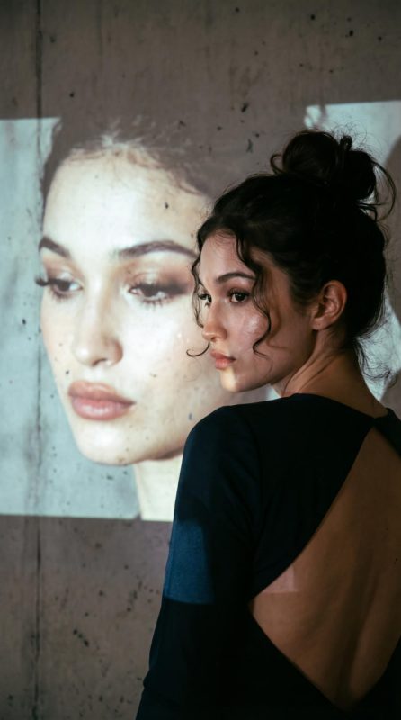 Необычный портрет как в профессиональной студии 2